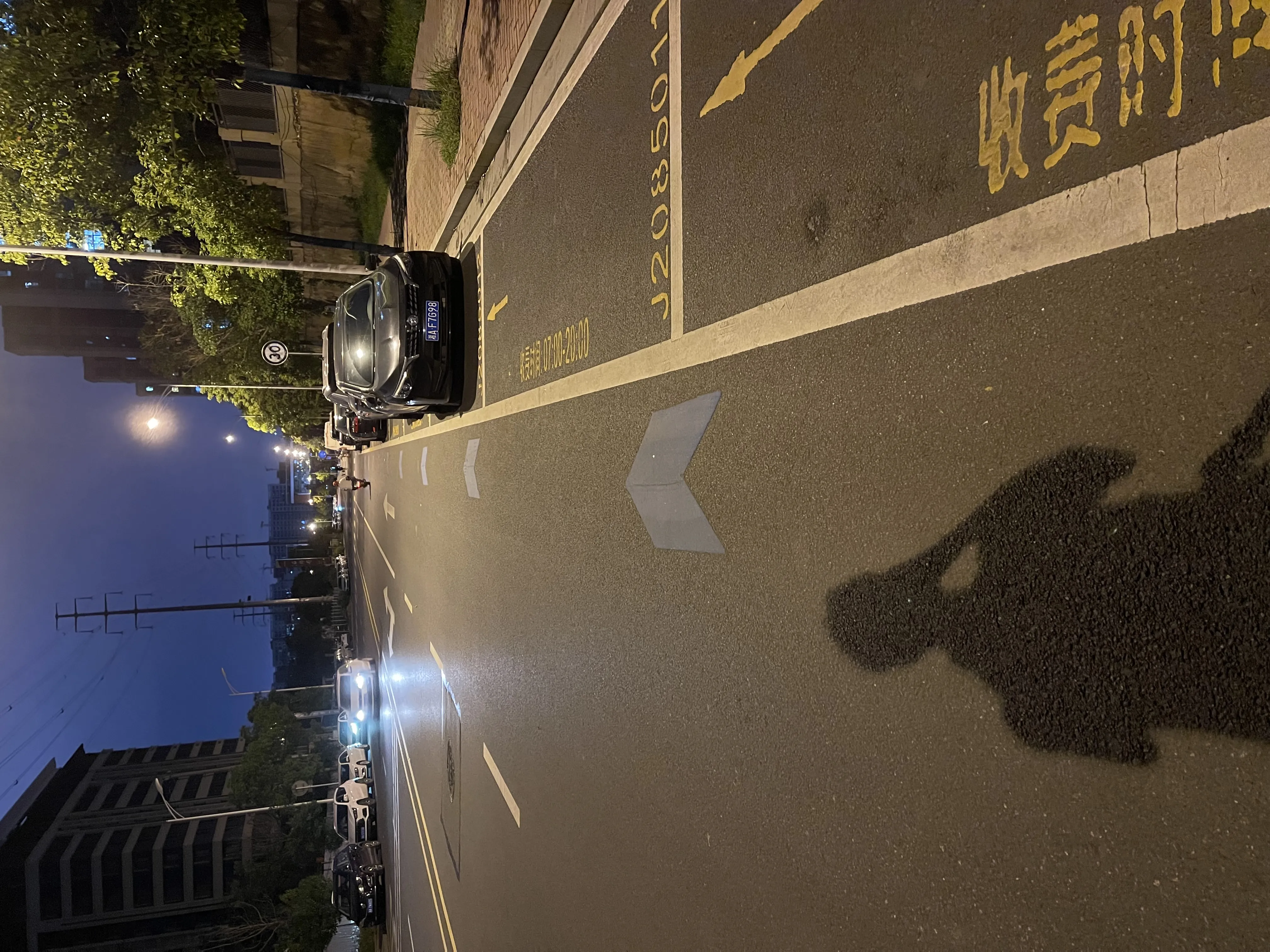 Biking lane in Changsha